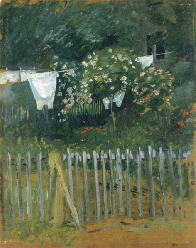 Clothes in the Garden in Kandern, August Macke